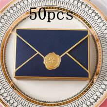 10/50pcs, Blank Packing Paper Gift Box Creative Classic Envelopes Gift Boxes Wedding Favor Boxes Birthday Party Party Cosmetics Packaging Box,