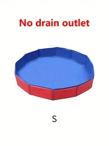 Portable Foldable Pet Bathing Tub, Suitable For Small/Medium/Large Dogs & Cats, Movable Swimming Pool Cleaning Supplies - Multicolor - View 18