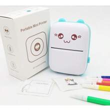 C9-Blue Multi-Function Portable Intelligent Printer - Blue - View 4