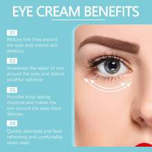 【即時眼霜】臨時緊緻眼部肌膚，即時改善眼袋和眼周細紋-1入裝 - 黑色 - 查看 7