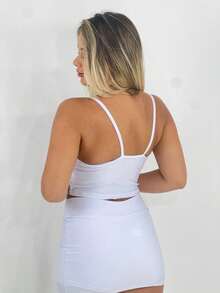 Women Two-Piece Outfits - 白色 - 查看 5