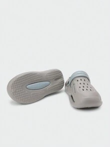 Thick-Soled Hollow Shoes For Men And Women, Summer New Anti-Slip Beach Slippers, Men's And Women's Outdoor Sandals