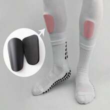 1pair Mini Football Shin Guards Training Protective Gear Sports Equipment