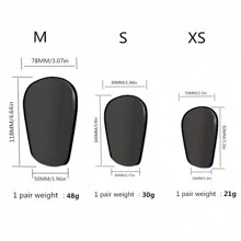 1pair Mini Football Shin Guards Training Protective Gear Sports Equipment