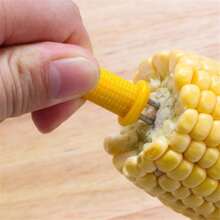 6Pcs Corn Fork BBQ Stainless Steel Corn Holders Handheld Anti Scalding Corn Needle Corn On The Cob Double Fork Barbecue Tool