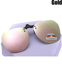 Flip-Up Polarized Clip-On Sunglasses, Lightweight And Portable. Suitable For Women, Ideal For Driving And Fishing Glasses Accessories For Women