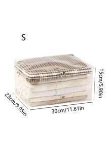 1 túi đựng đồ che bụi trong suốt, đồ dùng trang trí nhà cửa & ký túc xá, đồ trang trí lễ hội, đồ trang trí phòng, đồ trang trí phòng ngủ, quần váy, giày dép, quần jean, bốt, váy, phòng ngủ, đồ dùng trang trí, đồ lưu trữ tại nhà, dành cho áo phông trắng nữ, quần đen nữ, quần áo mùa đông dành cho nữ, váy, quần áo mùa đông dành cho nữ, váy phụ nữ thanh lịch, áo sơ mi trắng dành cho nữ, tay dài, bộ đồ liền thân màu trắng dành cho nữ, váy mùa xuân dành cho nữ, trang phục mùa xuân dành cho nữ, mùa xuân, quần áo mùa xuân, tối giản, đồ lưu trữ áo mùa hè - trong suốt - Xem 10