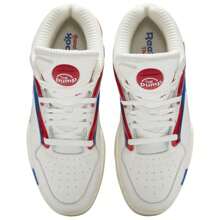 Reebok Pump OMNI Zone 2 Heritage - Men's - White/Blue/Red - View 4