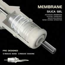 BIG WASP Professional Disposable Tattoo Needles, Regular Model 20PCS Pack, Cartridge Needles, Ideal For Beginners And Masters! - White - View 7