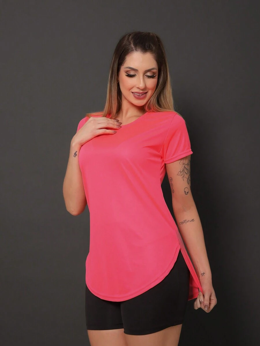 Women T-Shirts - 粉色 - 查看 1