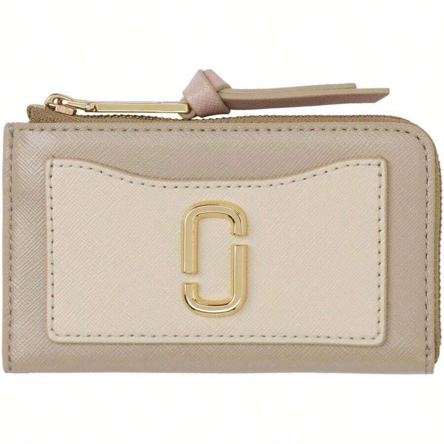 Beige 'The Utility Snapshot Top Zip Multi' Wallet - Default - View 1