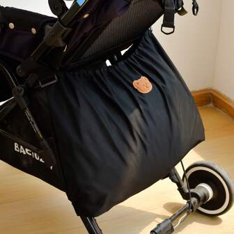 A Waterproof Bear-Themed Stroller Storage Bag For Convenient Outings