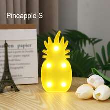 1pc Pineapple Lamp LED Night Light LED Cactus Light Table Lamp Light For Room Bedroom Gift Party Home Decorations Green - Warm White - View 15
