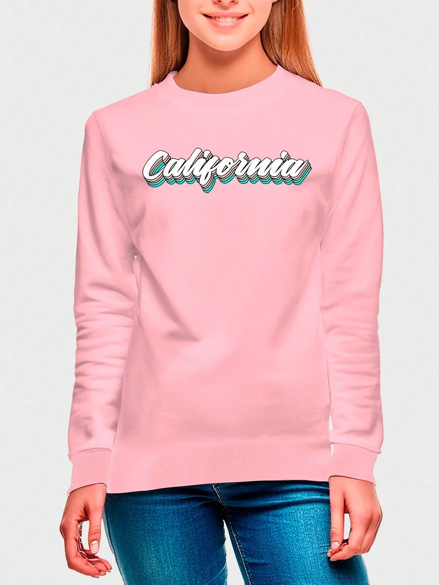 Teen Girls Sweatshirts - 粉色 - 查看 1
