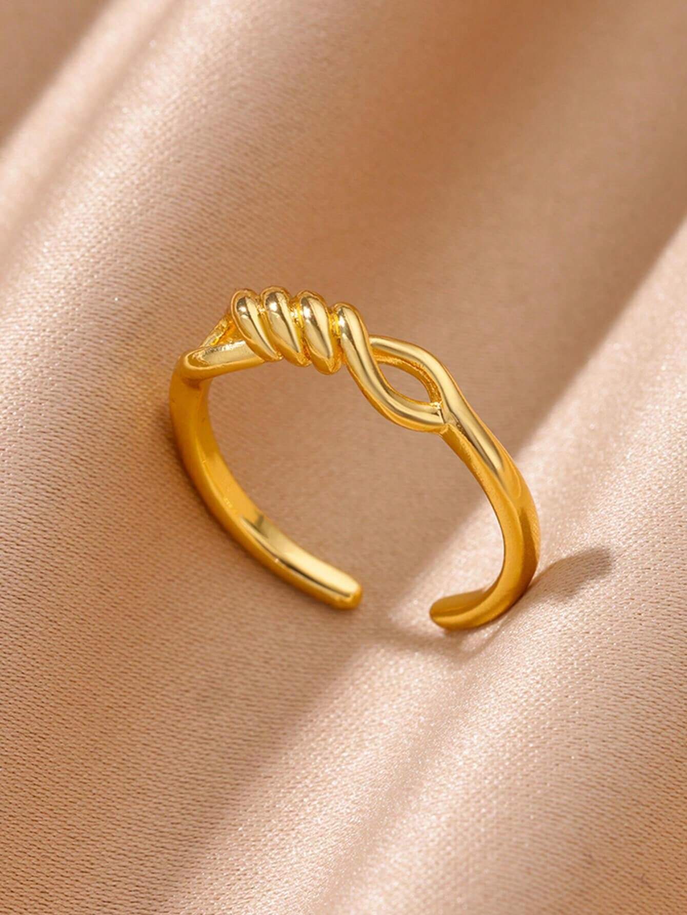 AILUOR Anello Ispirazionale In Acciaio Inox Regolabile - Gioiello Motivazionale Per Uomo E Donna - 3