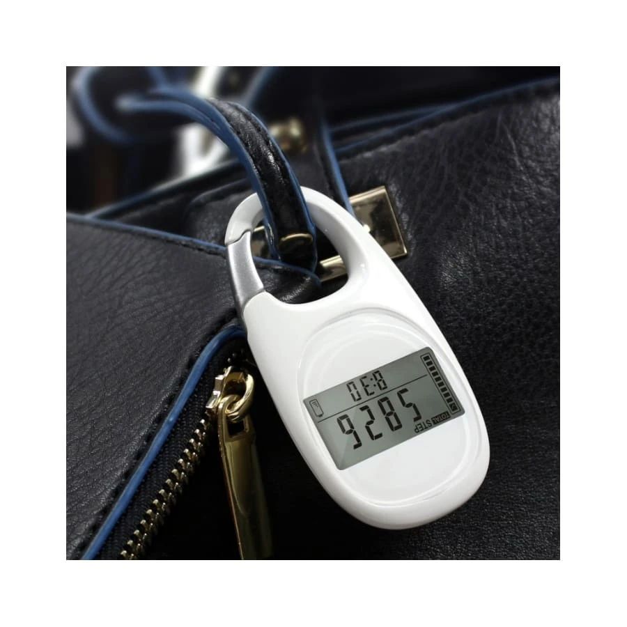 1ชิ้น ABS Mountaineering CLIP Pedometer 3D อิเล็กทรอนิกส์ Step Counter ...