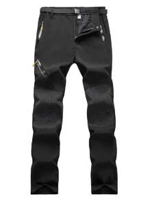 YOMEGO Pantalon tactical sport séchage rapide pour hommes, pantalon de travail long confortable et respirant avec poches zippées, pour la randonnée, le camping, le cyclisme, la salle de sport et les activités extérieures