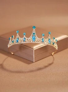 1件经典合金婚礼皇冠，适合女士婚礼、生日派对、情人节等场合佩戴。 - TS-0074 - 查看 10