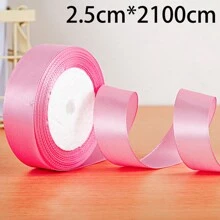 25 Yards Bandrolle für Stricken, Häkeln, Mützen, Hochzeitstorten, DIY Geschenkverpackung, Szenendekor, Feste, Raum, Fenster, Flur und Bürodekoration. Polyesterband mit vielseitigem Stil, kein Batterie oder Strom nötig, federlos. 1 Rolle Satinband in verschiedenen Farben, geeignet für Backen, Geschenkverpackung, Basteln, Haarzubehör, Hochzeitsdekoration, Nähen, Einladungen, Blumensträuße, Weihnachten, Valentinstag, Hochzeit, Geburtstagspartys' Dekoration, Weihnachten