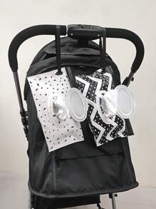 2 piezas/1 pieza Bolsas de recarga de toallitas húmedas, Bolsas de toallitas húmedas para bebés, Bolsas dispensadoras portátiles con tapa abatible, Bolsas de recarga de toallitas húmedas con cierre automático