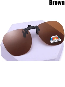 Flip-Up Polarized Clip-On Sunglasses, Lightweight And Portable. Suitable For Women, Ideal For Driving And Fishing Glasses Accessories For Women