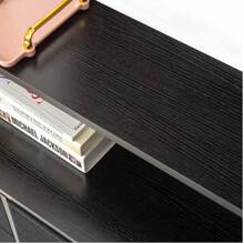 FABATO Comoda Cajonera para Recamara - 8 Cajones De Tela con Parte superior de Madera y Marco De Acero Plegable - Tu Mueble organizador con cajonera para ropa ideal para ordenar tus espacios - Negro - Ver 8