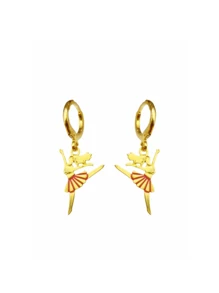 Kids Earrings - Amarillo Oro - Ver 2