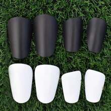 1pair Mini Football Shin Guards Training Protective Gear Sports Equipment