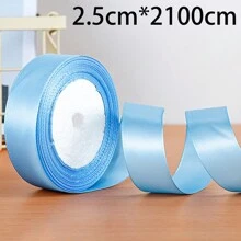 25 Yards Bandrolle für Stricken, Häkeln, Mützen, Hochzeitstorten, DIY Geschenkverpackung, Szenendekor, Feste, Raum, Fenster, Flur und Bürodekoration. Polyesterband mit vielseitigem Stil, kein Batterie oder Strom nötig, federlos. 1 Rolle Satinband in verschiedenen Farben, geeignet für Backen, Geschenkverpackung, Basteln, Haarzubehör, Hochzeitsdekoration, Nähen, Einladungen, Blumensträuße, Weihnachten, Valentinstag, Hochzeit, Geburtstagspartys' Dekoration, Weihnachten