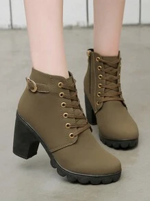 Women Wedges & Flatform - Green - View 4