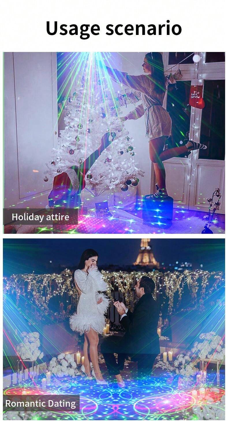 Effet Lumineux Beamz Moonflower TTA8172 à LED Blanche Pour DJ, Karaoké Ou Fête - Occasion