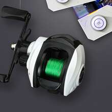 金屬釣魚旋轉捲繞器，0-10無限變速調節，適用於釣手，是良好的釣具 - 彩色 - 查看 3