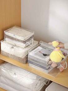 1 túi đựng đồ che bụi trong suốt, đồ dùng trang trí nhà cửa & ký túc xá, đồ trang trí lễ hội, đồ trang trí phòng, đồ trang trí phòng ngủ, quần váy, giày dép, quần jean, bốt, váy, phòng ngủ, đồ dùng trang trí, đồ lưu trữ tại nhà, dành cho áo phông trắng nữ, quần đen nữ, quần áo mùa đông dành cho nữ, váy, quần áo mùa đông dành cho nữ, váy phụ nữ thanh lịch, áo sơ mi trắng dành cho nữ, tay dài, bộ đồ liền thân màu trắng dành cho nữ, váy mùa xuân dành cho nữ, trang phục mùa xuân dành cho nữ, mùa xuân, quần áo mùa xuân, tối giản, đồ lưu trữ áo mùa hè - trong suốt - Xem 4