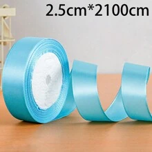 25 Yards Bandrolle für Stricken, Häkeln, Mützen, Hochzeitstorten, DIY Geschenkverpackung, Szenendekor, Feste, Raum, Fenster, Flur und Bürodekoration. Polyesterband mit vielseitigem Stil, kein Batterie oder Strom nötig, federlos. 1 Rolle Satinband in verschiedenen Farben, geeignet für Backen, Geschenkverpackung, Basteln, Haarzubehör, Hochzeitsdekoration, Nähen, Einladungen, Blumensträuße, Weihnachten, Valentinstag, Hochzeit, Geburtstagspartys' Dekoration, Weihnachten