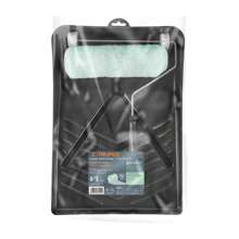 Kit de rodillo para pintar, 9" (maneral, charola y felpa) 13843 - Negro - Ver 3