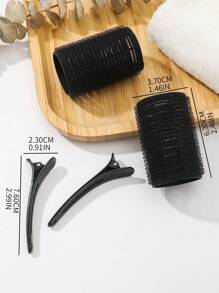 Máy uốn tóc, 2 máy uốn tóc tự giữ với 2 kẹp tóc cá sấu cho tóc mái dài, trung bình, ngắn, dày, mỏng, máy uốn tóc tạo kiểu tóc tại tiệm, kiểu tóc tự làm (màu đen), máy uốn tóc, máy uốn tóc không dùng nhiệt, máy uốn tóc, sản phẩm và phụ kiện tóc cho thợ cắt tóc, salon làm đẹp, trở lại trường, đồ dùng thiết yếu khi đi du lịch, phụ kiện tóc cho phụ nữ, máy uốn tóc cho thiết bị làm tóc, phụ kiện, máy uốn tóc, dụng cụ làm tóc xoăn, máy uốn tóc, giáng sinh, tóc xoăn, máy uốn tóc, máy uốn tóc, máy uốn tóc, máy uốn tóc không dùng nhiệt, máy uốn tóc không dùng nhiệt, máy uốn tóc, sản phẩm làm tóc xoăn, máy uốn tóc, máy uốn tóc, máy uốn tóc, dụng cụ làm tóc xoăn, máy uốn tóc không dùng nhiệt, tóc, phụ kiện, sản phẩm làm tóc, dụng cụ làm tóc, đồ dùng cho tóc, chăm sóc tóc, lược chải tóc xoăn, thợ cắt tóc, phụ kiện thợ cắt tóc, thiết bị làm tóc, sóng tóc không dùng nhiệt, đồ dùng thiết yếu khi đi du lịch, kiểu tóc, làm tóc - màu đen - Xem 5