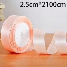 25 Yards Bandrolle für Stricken, Häkeln, Mützen, Hochzeitstorten, DIY Geschenkverpackung, Szenendekor, Feste, Raum, Fenster, Flur und Bürodekoration. Polyesterband mit vielseitigem Stil, kein Batterie oder Strom nötig, federlos. 1 Rolle Satinband in verschiedenen Farben, geeignet für Backen, Geschenkverpackung, Basteln, Haarzubehör, Hochzeitsdekoration, Nähen, Einladungen, Blumensträuße, Weihnachten, Valentinstag, Hochzeit, Geburtstagspartys' Dekoration, Weihnachten