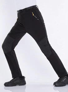 YOMEGO Pantalon tactical sport séchage rapide pour hommes, pantalon de travail long confortable et respirant avec poches zippées, pour la randonnée, le camping, le cyclisme, la salle de sport et les activités extérieures