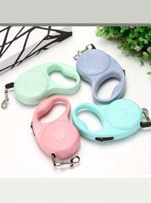 Correa de perro retráctil - Cuerda de tracción automática para perros, gatos y cachorros medianos y pequeños - Perfecta para viajes al aire libre y caminatas - Fácil de usar y conveniente
