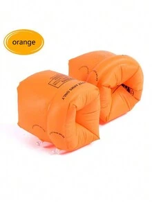 Braçadeiras Infláveis para Natação com Bolsas de Ar Duplas para Crianças, Projetadas para Piscina