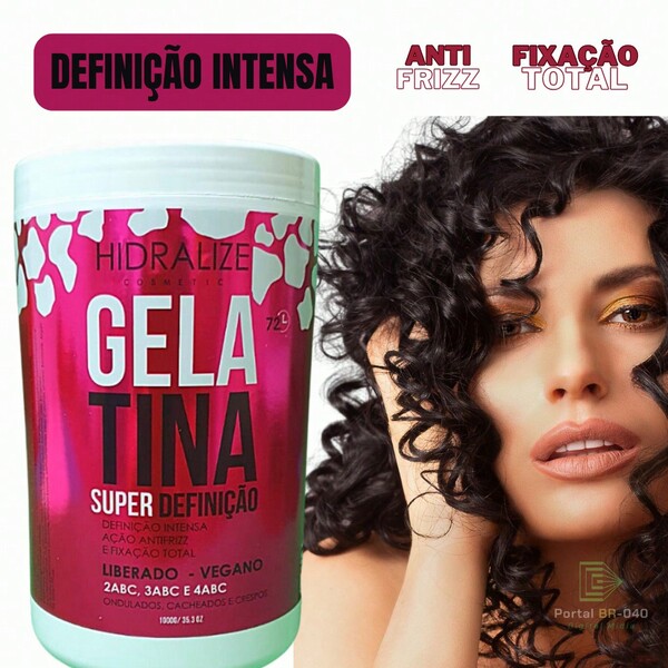 Gelatina Capilar Super Definição e Fixação Intensa Hidralize 1kg