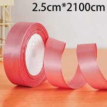 25 Yards Bandrolle für Stricken, Häkeln, Mützen, Hochzeitstorten, DIY Geschenkverpackung, Szenendekor, Feste, Raum, Fenster, Flur und Bürodekoration. Polyesterband mit vielseitigem Stil, kein Batterie oder Strom nötig, federlos. 1 Rolle Satinband in verschiedenen Farben, geeignet für Backen, Geschenkverpackung, Basteln, Haarzubehör, Hochzeitsdekoration, Nähen, Einladungen, Blumensträuße, Weihnachten, Valentinstag, Hochzeit, Geburtstagspartys' Dekoration, Weihnachten