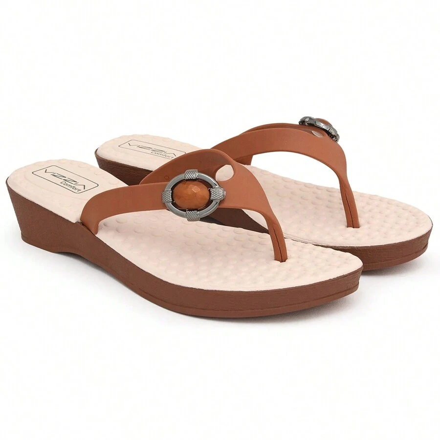 Women Platforms & Wedge Sandals - Lạc đà - Xem 1