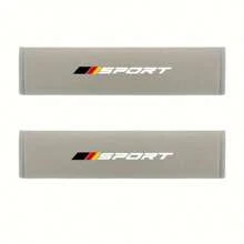 2 piezas de cojines suaves y cómodos para el cinturón de seguridad del automóvil, cojines personalizados y de moda para el cinturón de seguridad, disponibles en cuatro colores, adecuados para uso en automóvil, se pueden combinar libremente - Multicolor - Ver 15