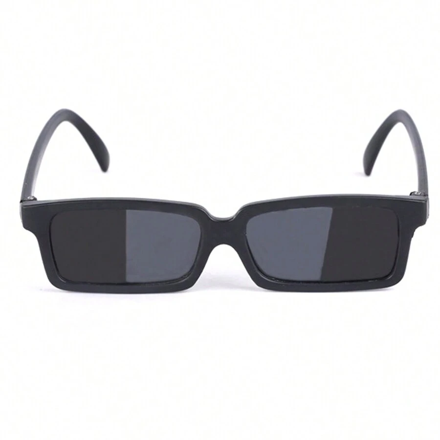 (1pc) Spy Party Sunglasses, Small Size - Black - View 1