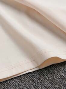 Hombres Camiseta con estampado de oso - Albaricoque - Ver 5