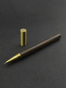 1入裝 / 3入裝 高端商務簽名筆，紅木材質中性原子筆，優雅木質手柄禮品寫字筆，文具 - 彩色 - 查看 7