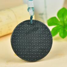 Mặt dây chuyền làm từ gỗ tuyết tùng tự nhiên, vòng cổ gỗ tuyết tùng chạm khắc thủ công, vòng cổ bảo vệ, trang sức đá quý, quà tặng cho gia đình, quà tặng kỷ niệm ngày lễ. - Rồng C - Xem 3