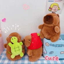 Búp bê móc khóa sang trọng Capybara kiểu Phật, phong cách ngẫu nhiên - Nhiều màu - Xem 5