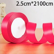 25 Yards Bandrolle für Stricken, Häkeln, Mützen, Hochzeitstorten, DIY Geschenkverpackung, Szenendekor, Feste, Raum, Fenster, Flur und Bürodekoration. Polyesterband mit vielseitigem Stil, kein Batterie oder Strom nötig, federlos. 1 Rolle Satinband in verschiedenen Farben, geeignet für Backen, Geschenkverpackung, Basteln, Haarzubehör, Hochzeitsdekoration, Nähen, Einladungen, Blumensträuße, Weihnachten, Valentinstag, Hochzeit, Geburtstagspartys' Dekoration, Weihnachten